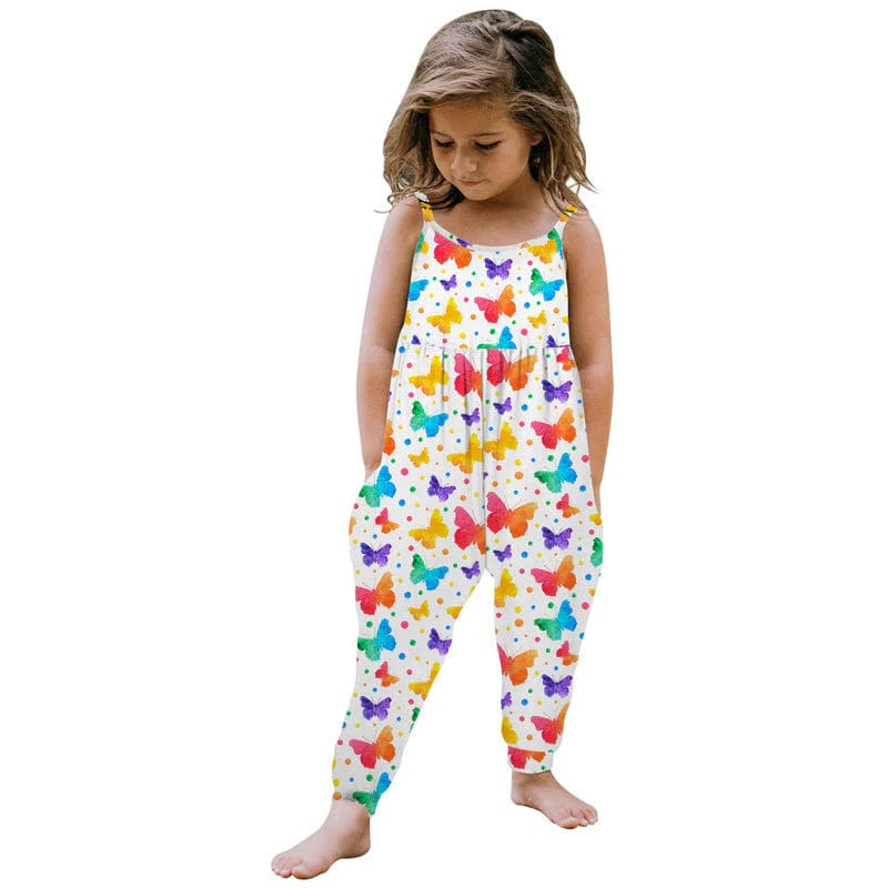 Little Wonders Children's Wear Jumpsuits Butterfly Jumpsuit