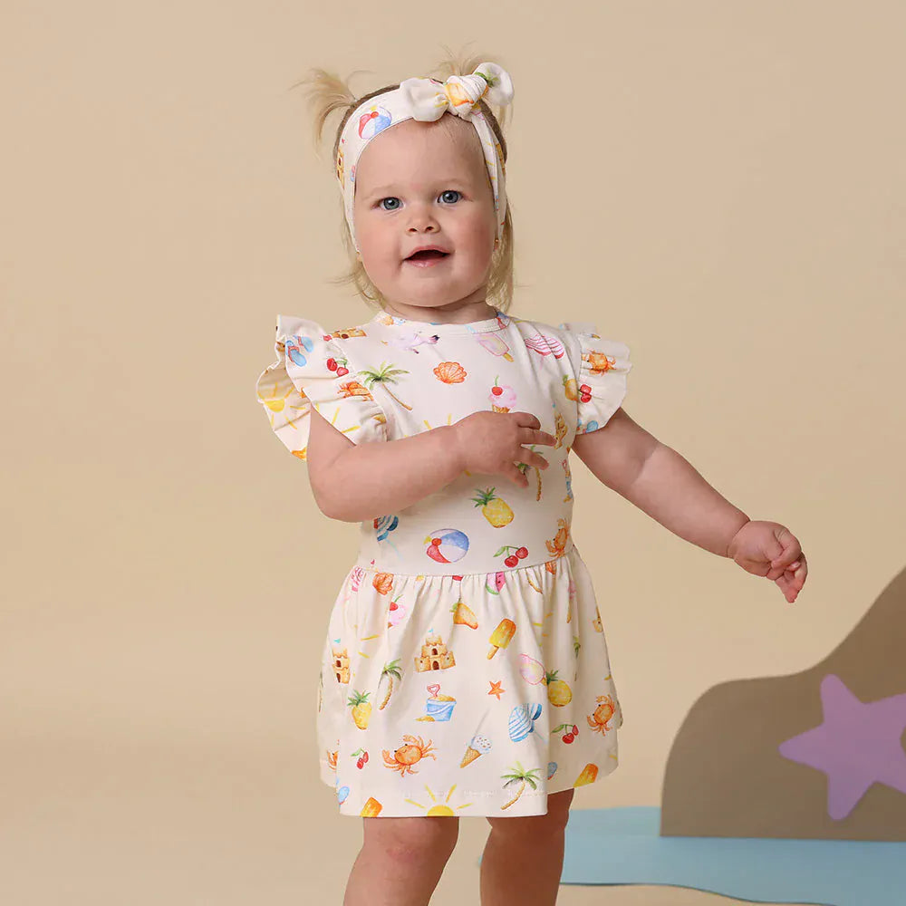 Snuggle Hunny Dresses Beach Fun Organic Dress