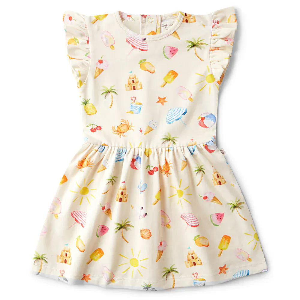 Snuggle Hunny Dresses Beach Fun Organic Dress