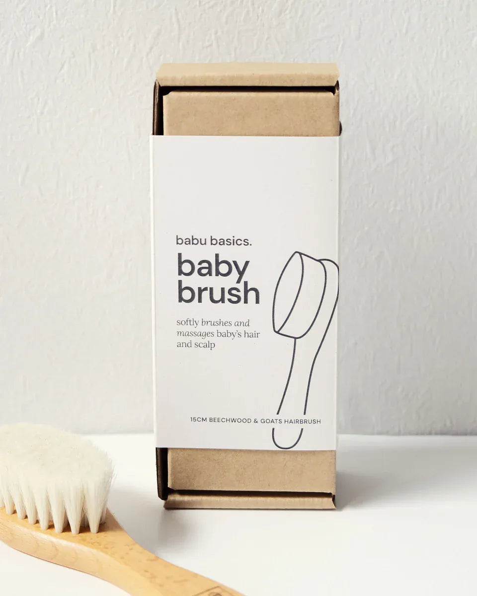 Wooden Baby Hairbrush