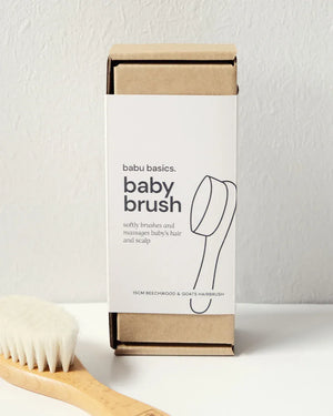 Wooden Baby Hairbrush