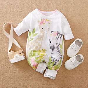 Little Wonders Children's Wear Jumpsuits Baby Giraffe & Zebra Onsie - ARRIVING SOON