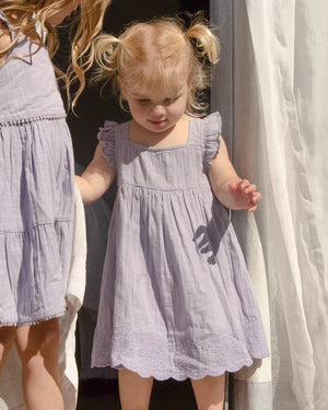 BABU Dresses Muslin Charlotte Dress Sleeveless - Berry
