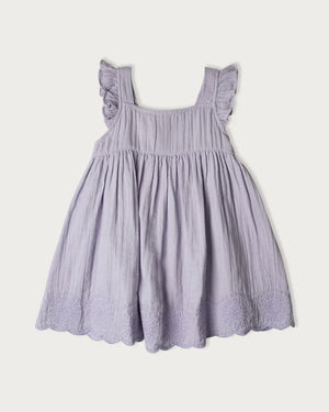 BABU Dresses Muslin Charlotte Dress Sleeveless - Berry