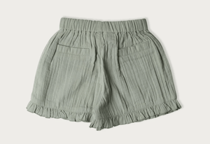 BABU Shorts & Tops Muslin Shorts - Matcha