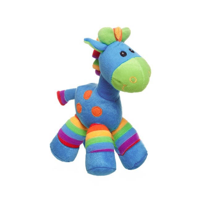 Little Wonders Children's Wear Accessories Aqua Blue Giraffe Soft Plush Toy 20 cm standing