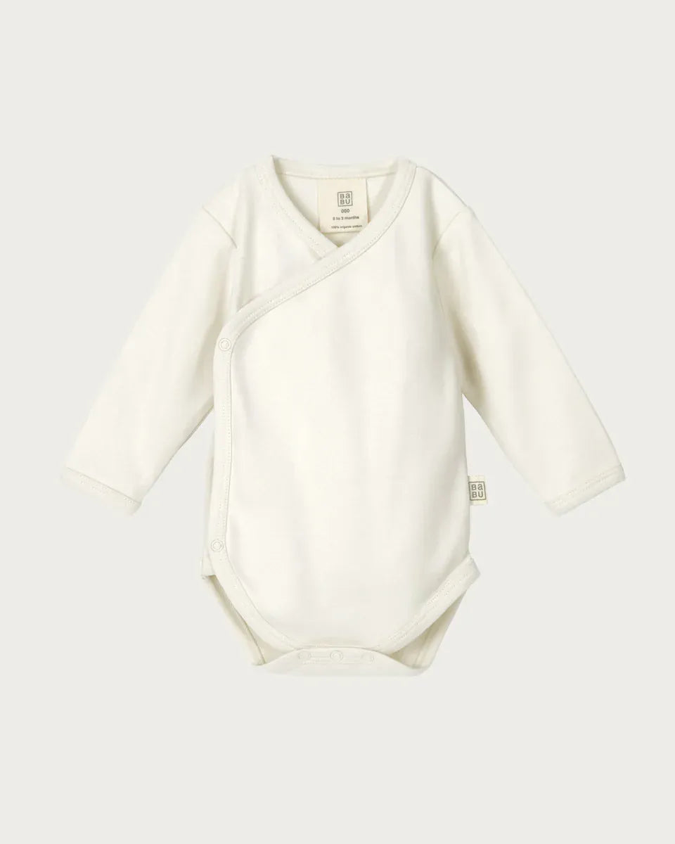BABU Jumpsuits Kimono Bodysuit - Cream