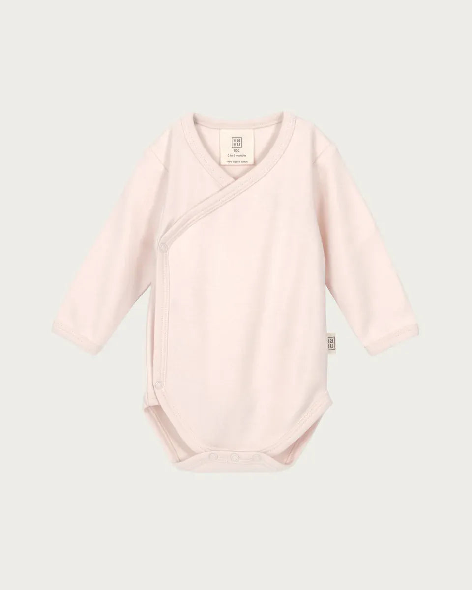 BABU Jumpsuits Kimono Bodysuit - Petal