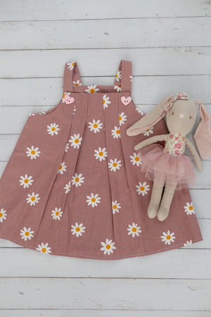 Mirrabooka Kidz Dresses Girl's Dusty Pink Daisy Dress