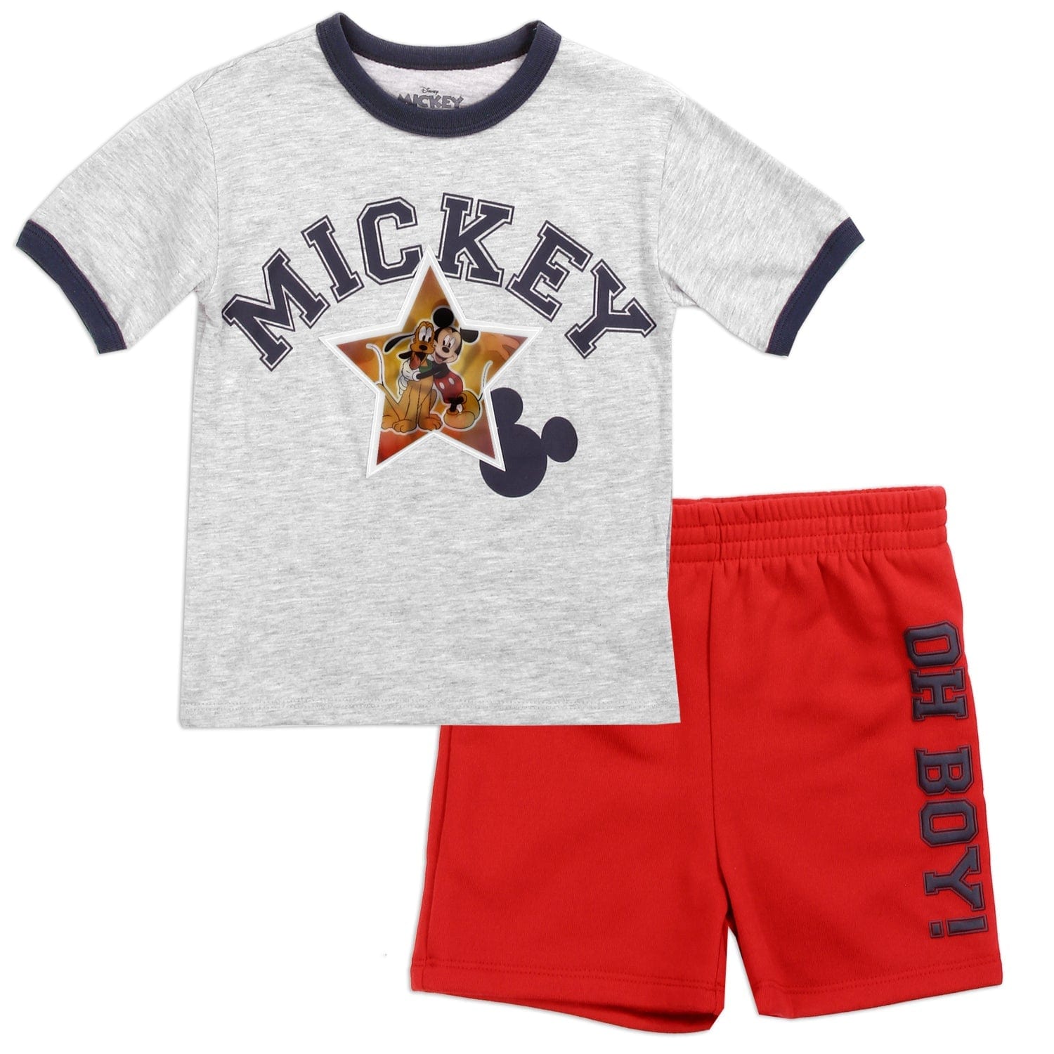 Disney Shorts & Tops Boy's Mickey Mouse Tee & Shorts Set
