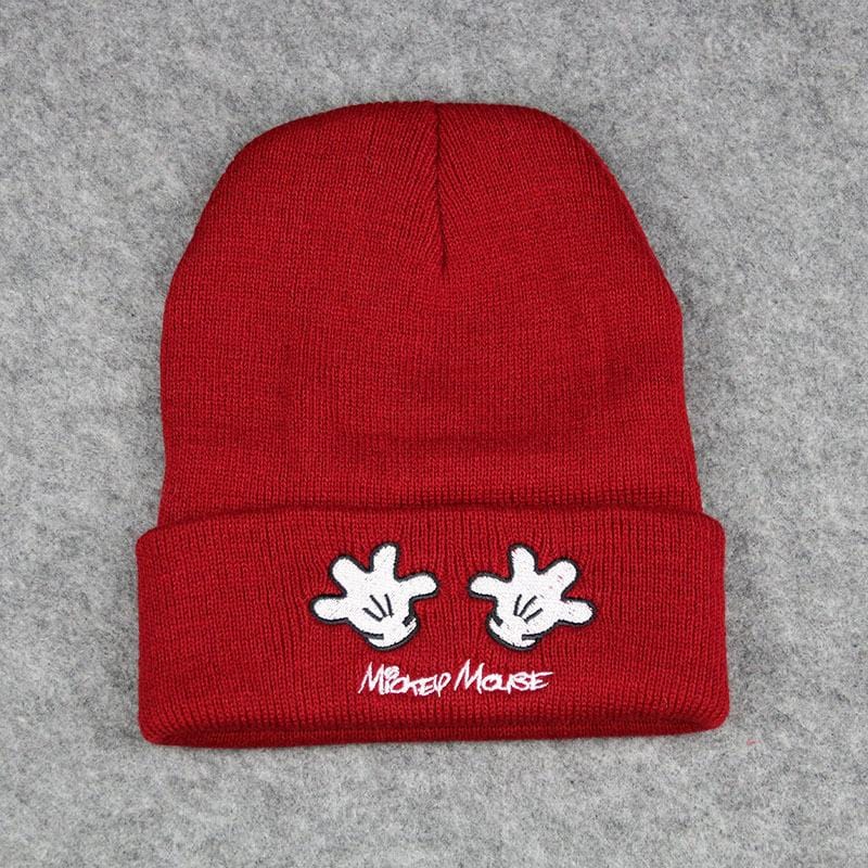 Little Wonders Children's Wear Hats Mickey Mouse Beanie - Knitted Hats