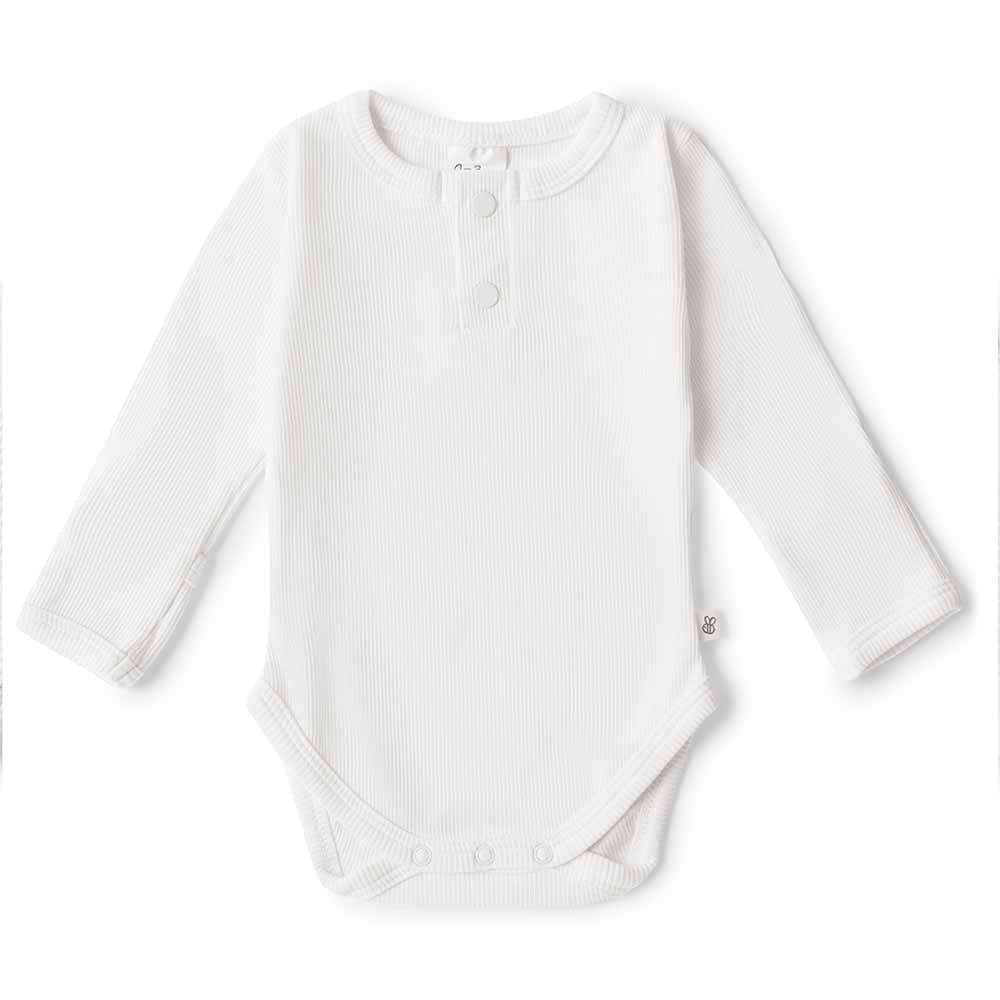 Snuggle Hunny Jumpsuits Milk Long Sleeve Organic Body Suit
