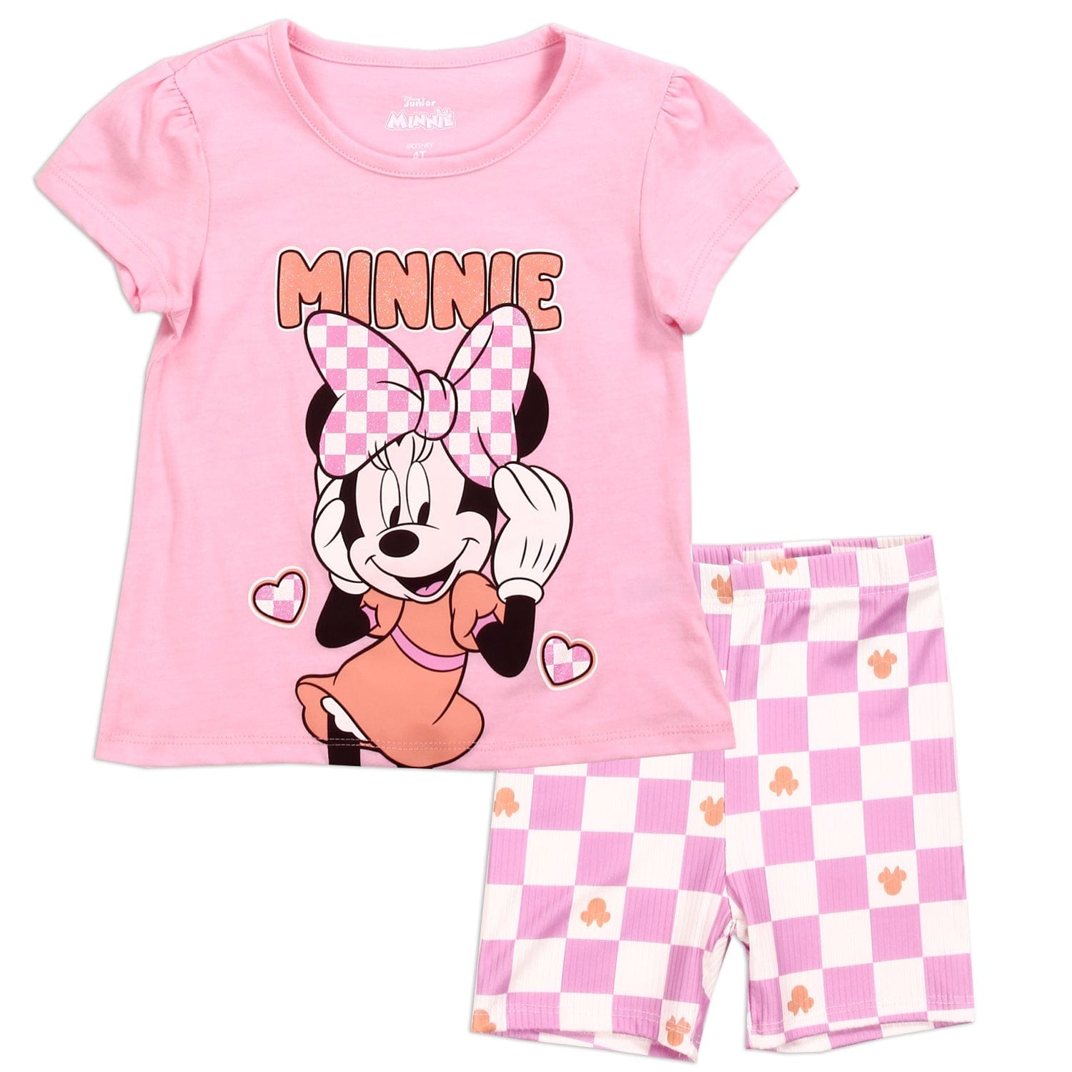 Disney Shorts & Tops Minnie Mouse Top & Shorts Set