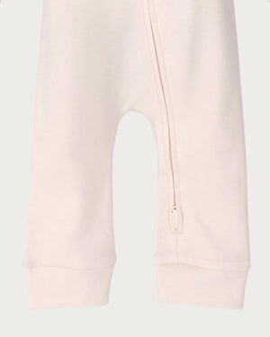 BABU Jumpsuits Footless Onesie Zipped - Petal