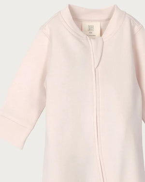 BABU Jumpsuits Footless Onesie Zipped - Petal