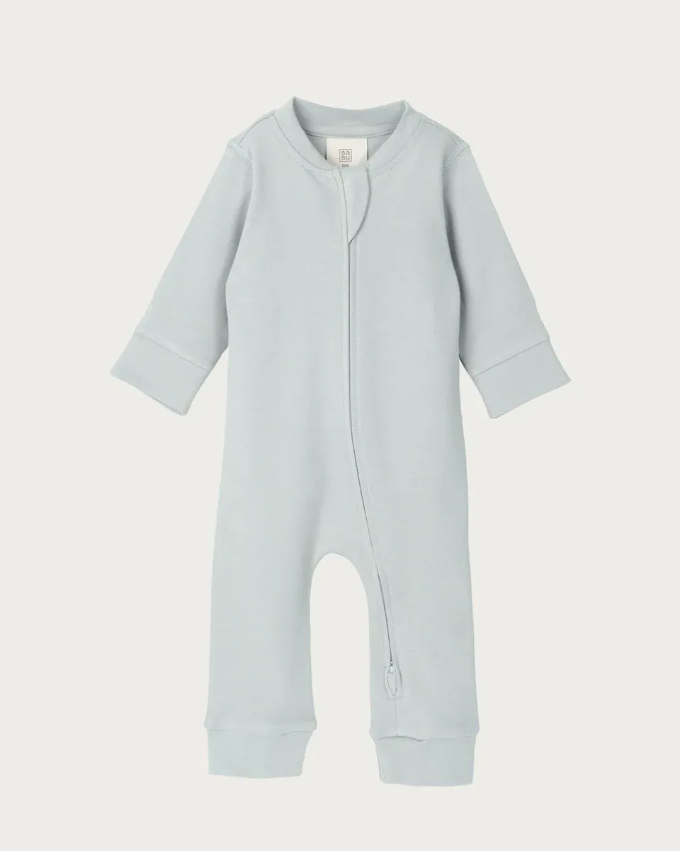 BABU Jumpsuits Footless Onesie Zipsuit - Sky