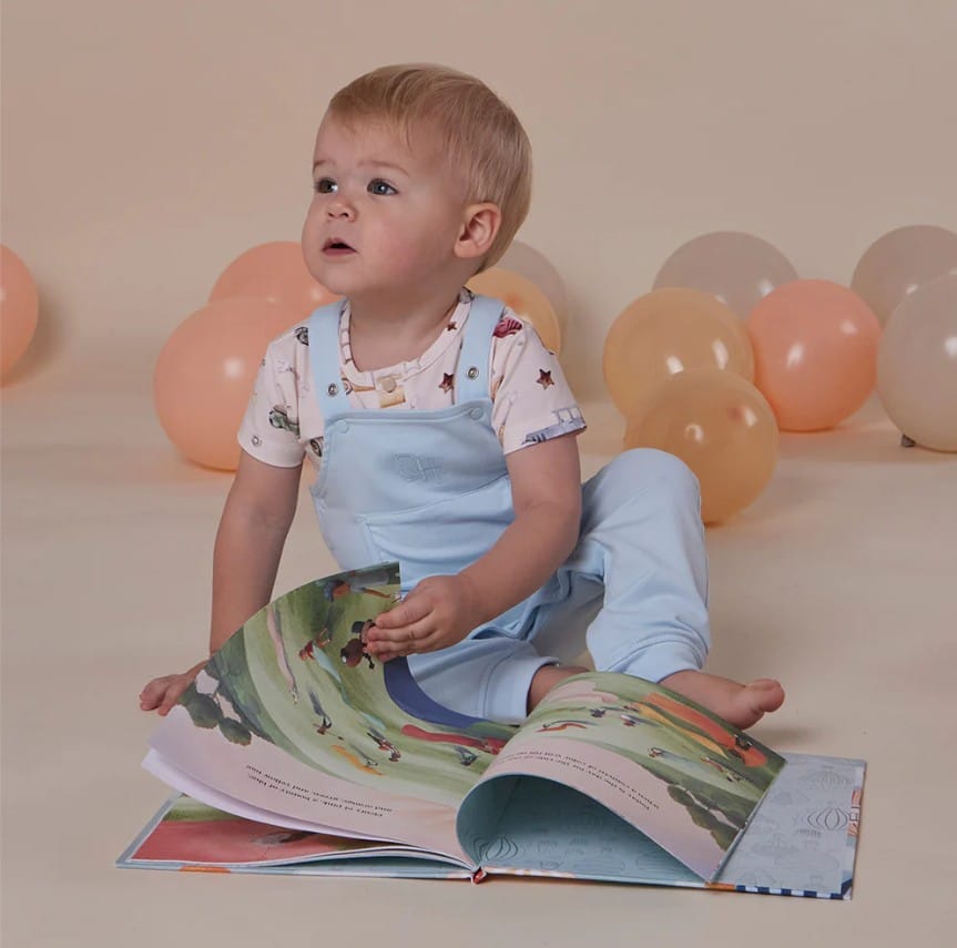 Snuggle Hunny Jumpsuits Baby Blue - Overalls