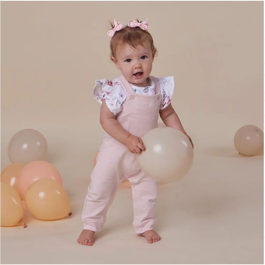 Snuggle Hunny Jumpsuits Pastel Pink - Overalls