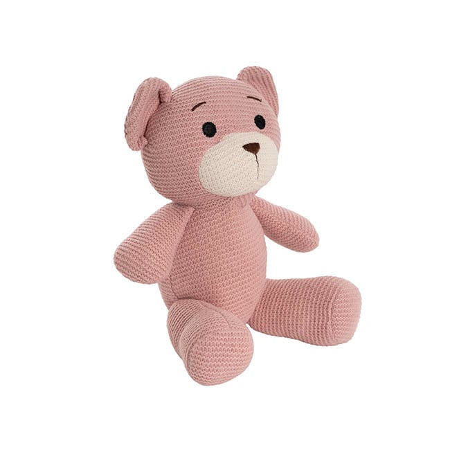 Little Wonders Children's Wear Accessories Pink NEW Knitted Bear in 3 colours