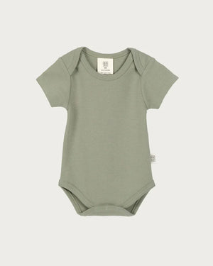 Short Sleeve Body Suit - Sage