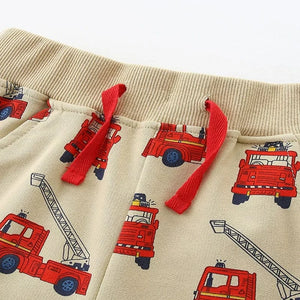 Little Wonders Children's Wear Shorts & Tops Fireman Shorts