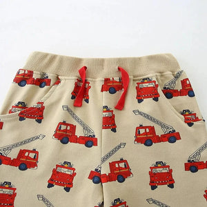Little Wonders Children's Wear Shorts & Tops Fireman Shorts