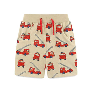 Little Wonders Children's Wear Shorts & Tops Fireman Shorts