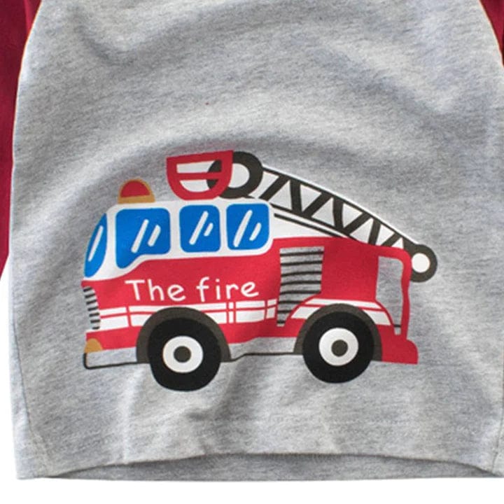 Little Wonders Children's Wear Tees Fire Engine T-Shirt