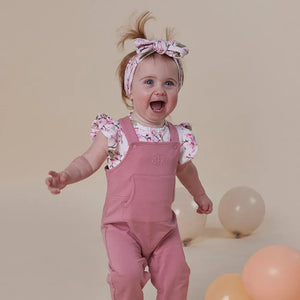 Snuggle Hunny Jumpsuits Jewel Dusty Pink Colour - Overalls