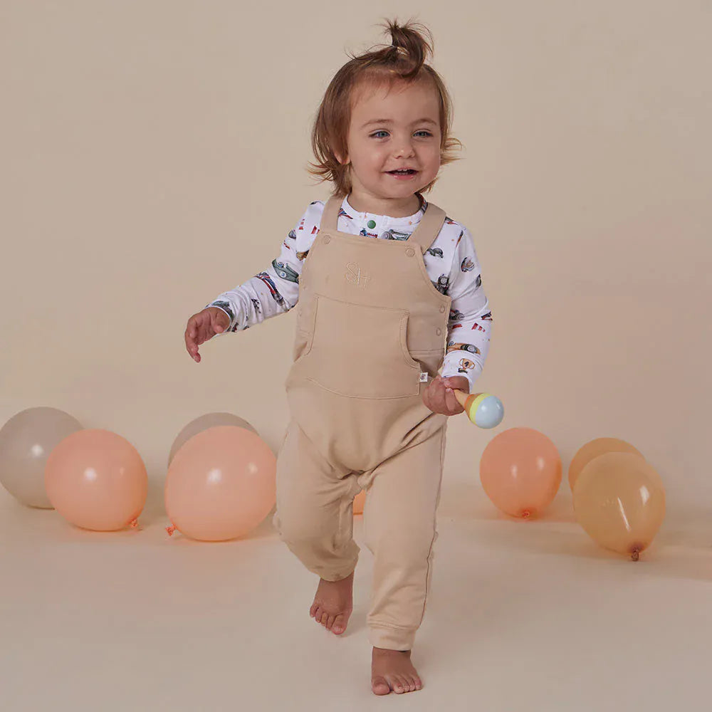 Snuggle Hunny Jumpsuits Pebble Colour - Overalls
