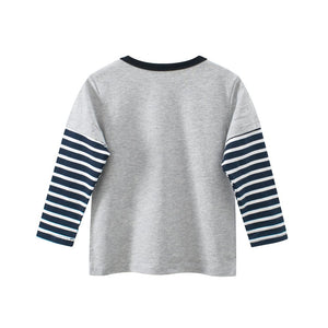 Little Wonders Children's Wear Tees Diggers & Excavators Long Sleeve Tee