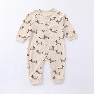 Little Wonders Children's Wear Jumpsuits Dachshund Jumpsuit 100% Cotton