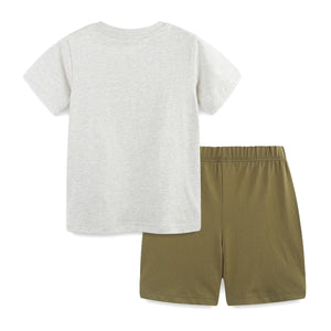 Little Wonders Children's Wear Shorts & Tops Boy's Tee & Shorts Animal