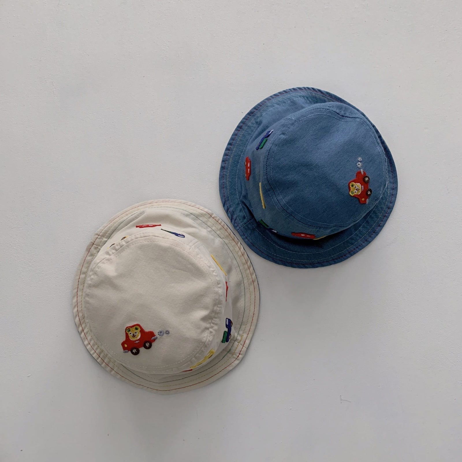 Little Wonders Children's Wear Hats Bucket Hats with Transport Theme
