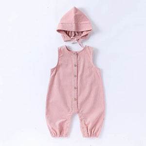 LITTLE WONDERS CHILDREN'S WEAR Jumpsuits Basic Essential Overalls - 100% Cotton