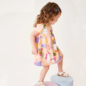 Little Wonders Children's Wear Dresses Unicorn & Rainbow Dress