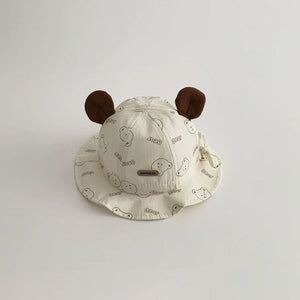Little Wonders Children's Wear Hats Baby Bear Bucket Hats 2 Colours Blue or Brown