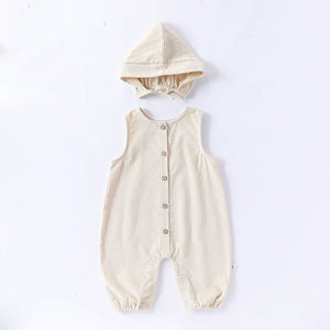 LITTLE WONDERS CHILDREN'S WEAR Jumpsuits Basic Essential Overalls - 100% Cotton
