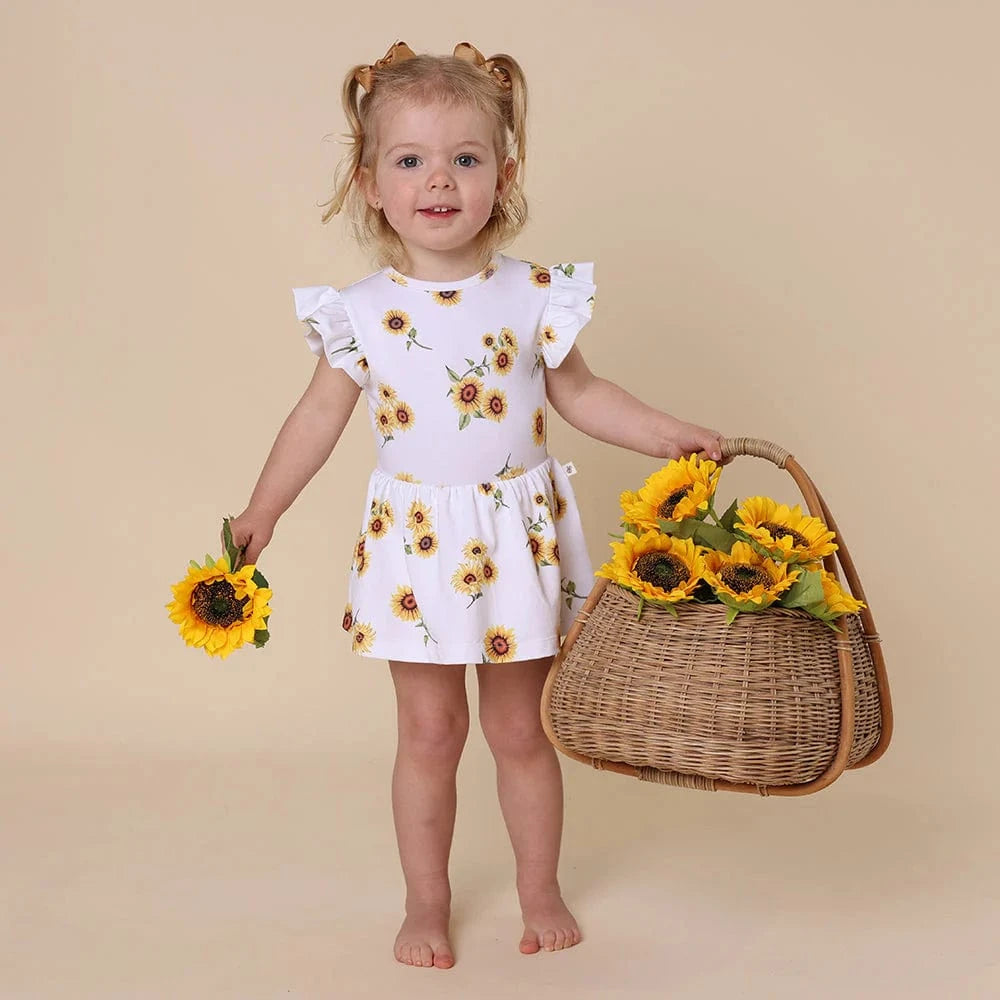 Snuggle Hunny Dresses Sunflower Dress
