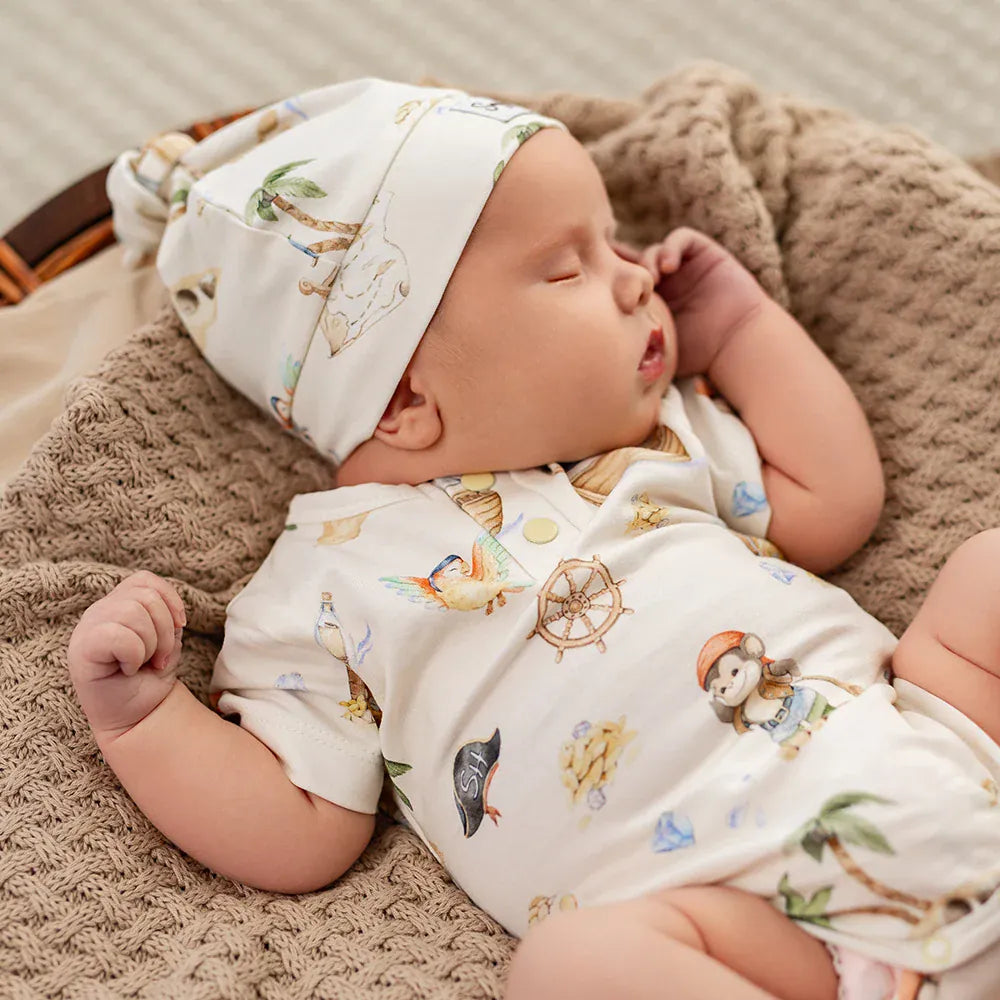 Treasure Island Short Sleeve Bodysuit