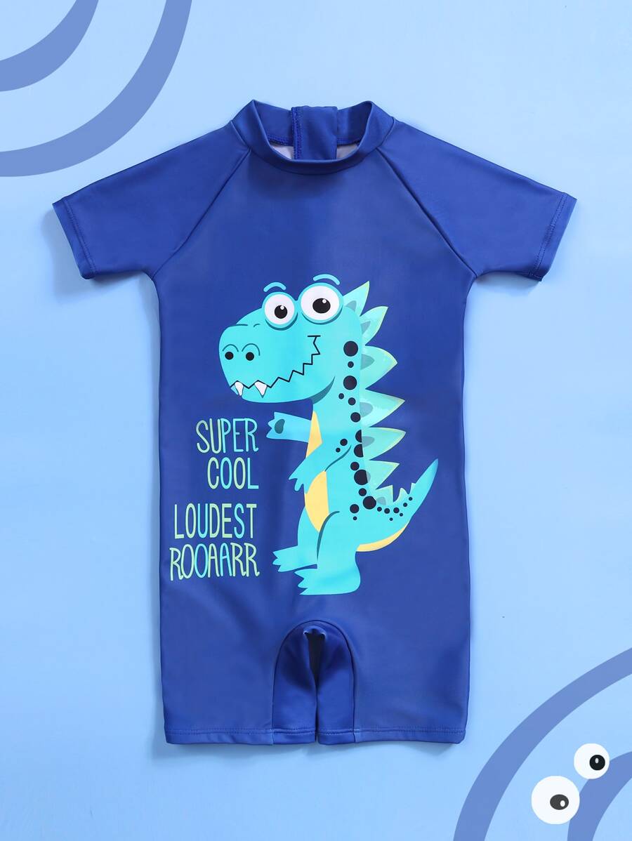 Little Wonders Children's Wear Swimmers Super Cool Dinosaur Swimmers