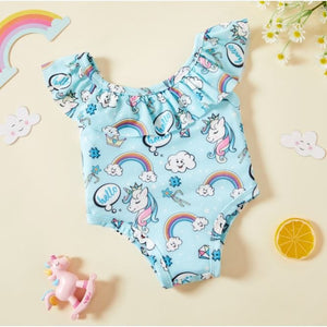 Little Wonders Children's Wear Swimmers Swimmers Unicorn & Rainbow