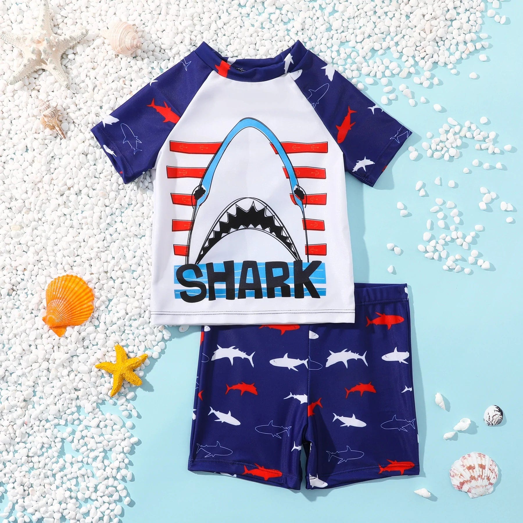 Shark 2 piece Swimmers